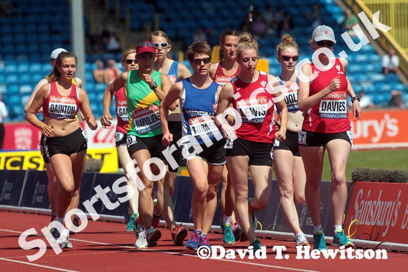 5000 metres walk at the Sainsbury's British Championships, Birmingham.